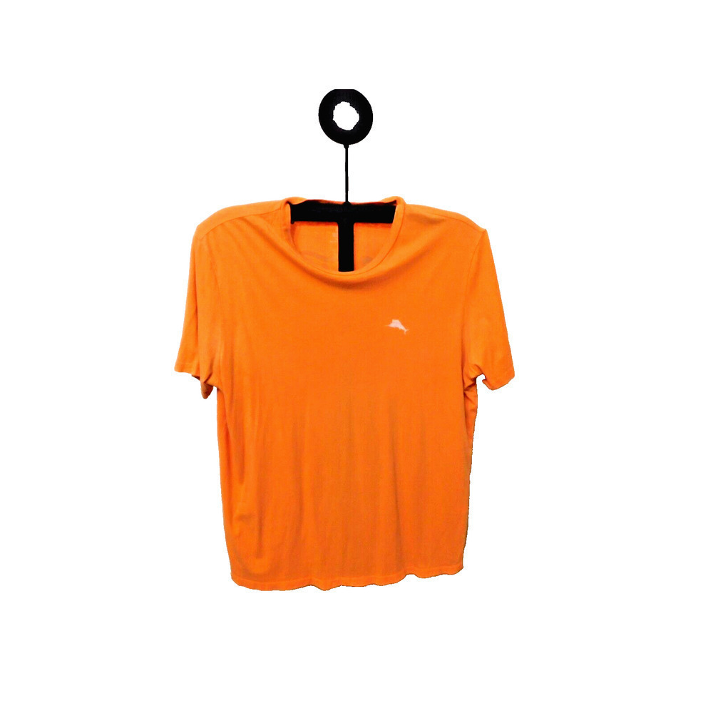Tommy Bahama Orange Live the Island Life Graphic T-Shirt Size XL